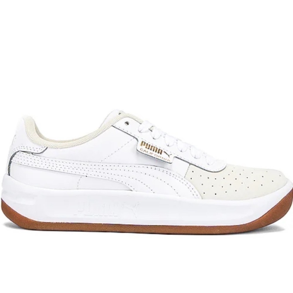 Puma California Exotic women’s White sneakers size 8